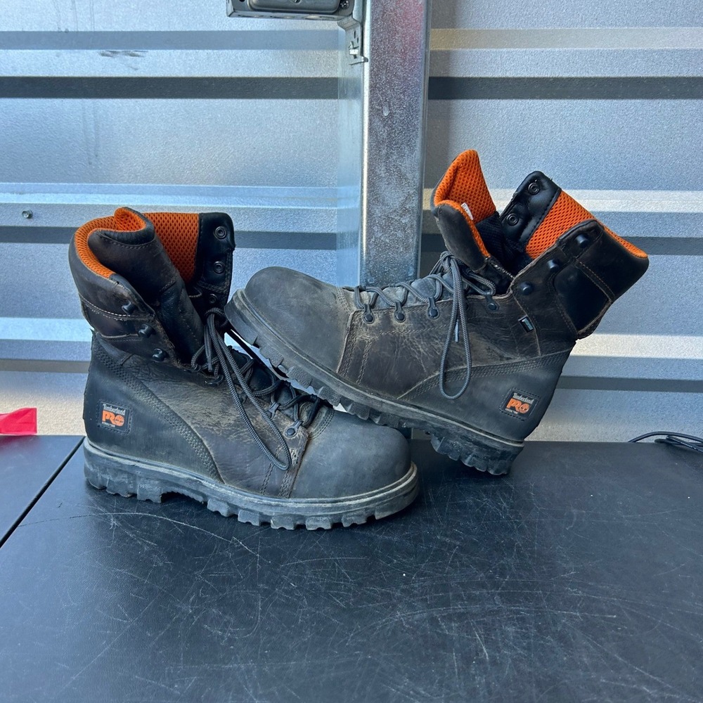 Timberland PRO Boondock Work Boots Mens 8.5 Steel Toe Gorpcore Waterproof
